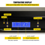 Small Double Drawer Stainless Steel Built-In Undercounter Beverage Refrigerator, 5.1 Cu.Ft.