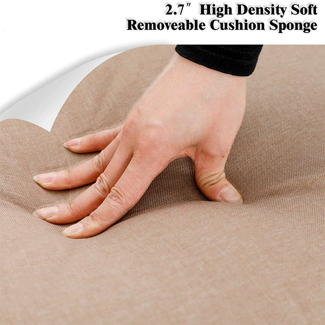 Sophia & William Outdoor Gas Fire Pit Table Set W/ Cushioned Swivel Dining Chairs, 5PCS