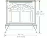 Vermont Castings Stardance Direct Vent Gas Stove - SDDVTCBSB