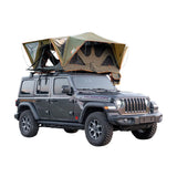 Naturnest Andromeda Green Soft Shell Rooftop Tent With Large Panoramic Skylight & YKK Doors (SAK50612)
