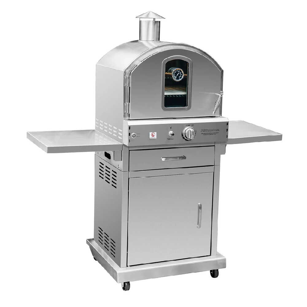 Summerset 60" Outdoor Freestanding Gas Pizza Oven [SS-OVFS-LP/NG]