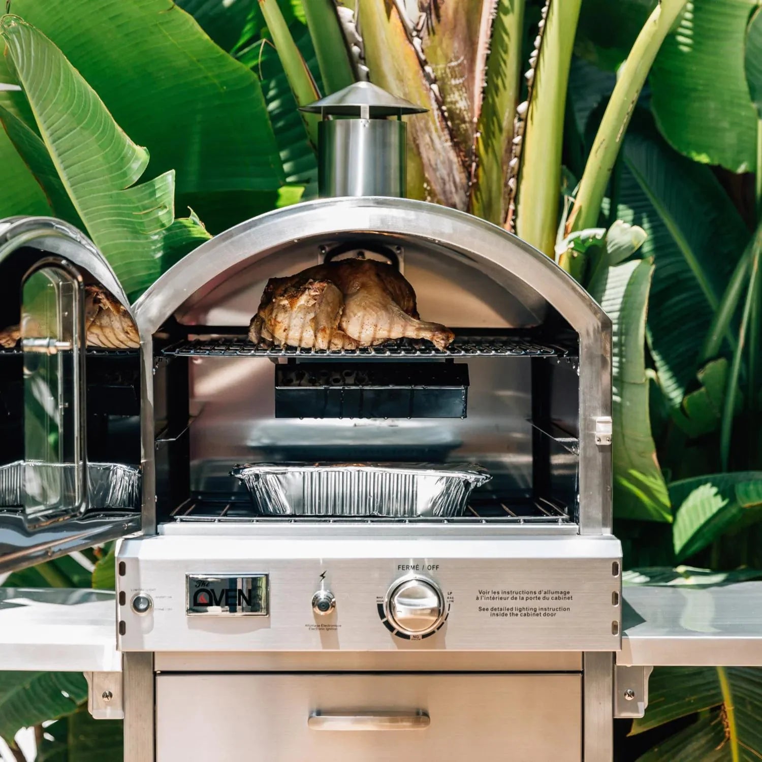 Summerset 60" Outdoor Freestanding Gas Pizza Oven [SS-OVFS-LP/NG]
