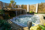 Natural Spas Sunbake Lagoon In Ground Hot Tub and Spa
