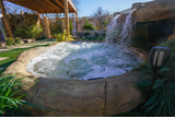 Natural Spas Sunbake Lagoon In Ground Hot Tub and Spa