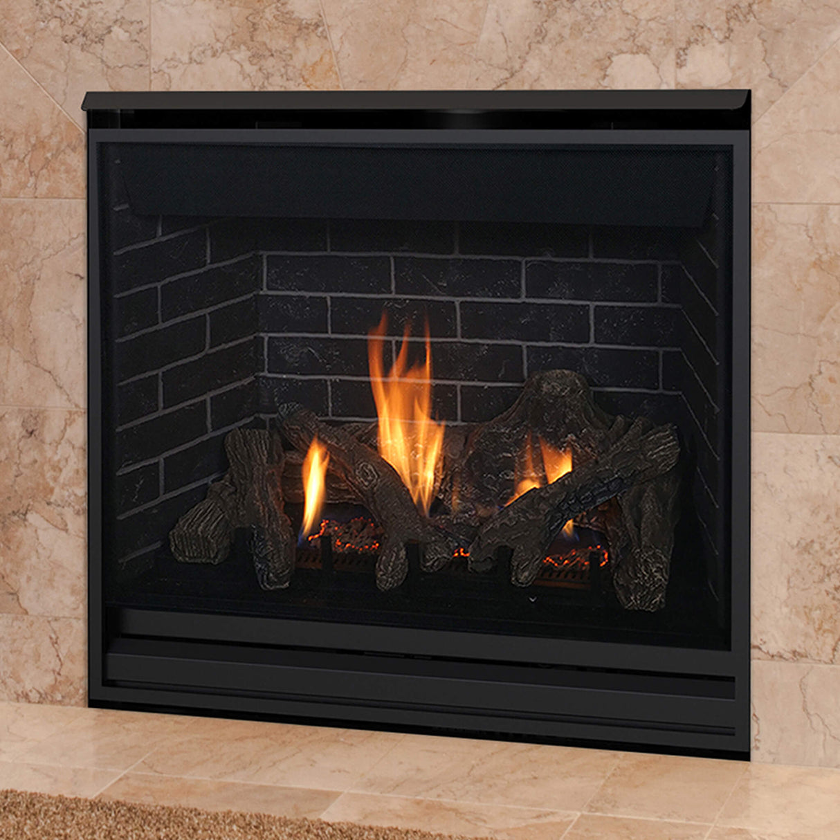 Superior Fireplaces DRT3000 Series Traditional Direct Vent Natural Gas Fireplace [DRT3035DMN-C]