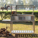 Tagwood BBQ Argentine Santa Maria Wood Fire And Charcoal Gaucho Grill [BBQ03SS]