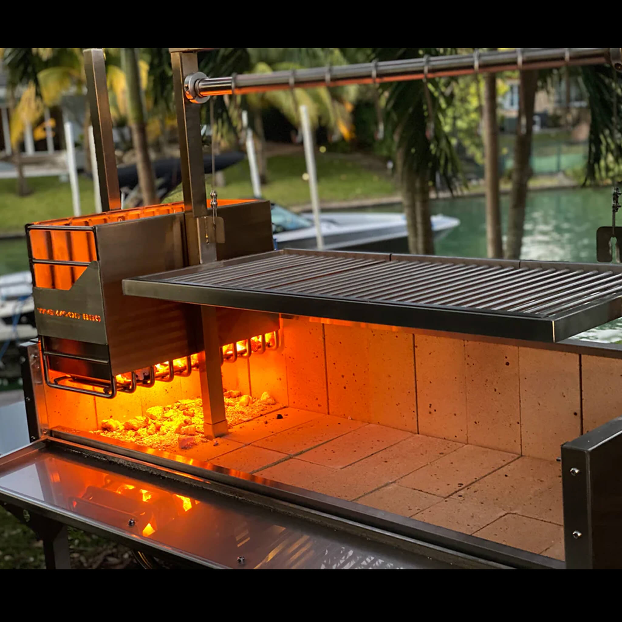 Tagwood BBQ Argentine Santa Maria Wood Fire And Charcoal Gaucho