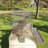 Tagwood BBQ Argentine Santa Maria Wood Fire & Charcoal Gaucho Grill, 91" [BBQ26SS]