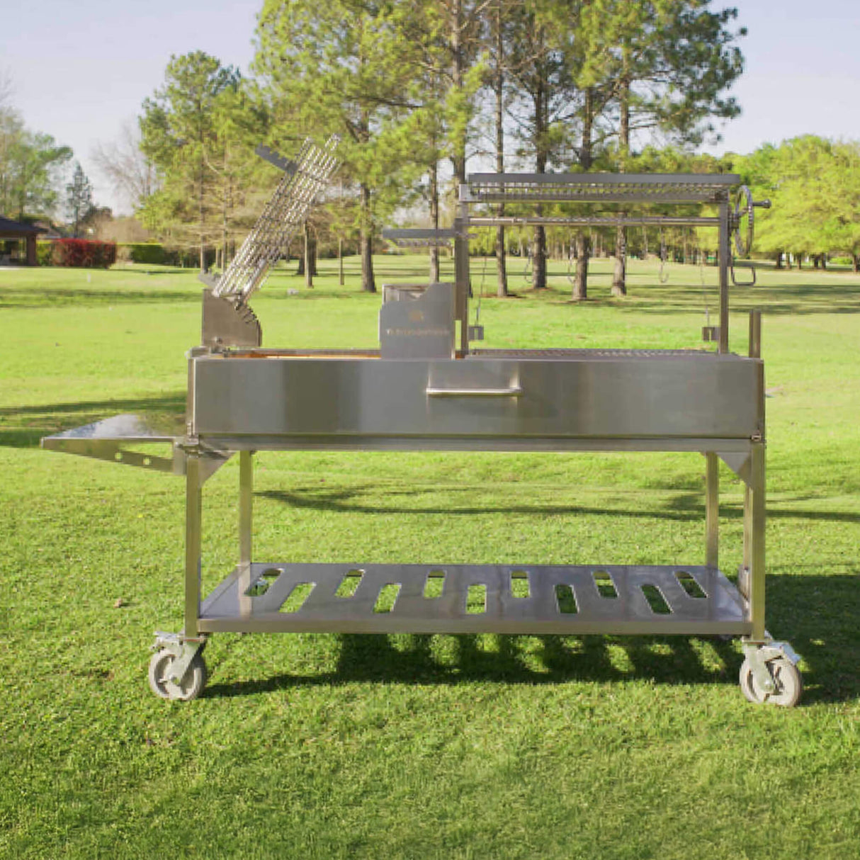 Tagwood BBQ Argentine Santa Maria Wood Fire & Charcoal Gaucho Grill, 91" [BBQ26SS]