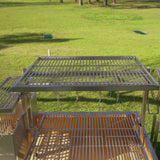 Tagwood BBQ Argentine Santa Maria Wood Fire & Charcoal Gaucho Grill, 91" [BBQ26SS]