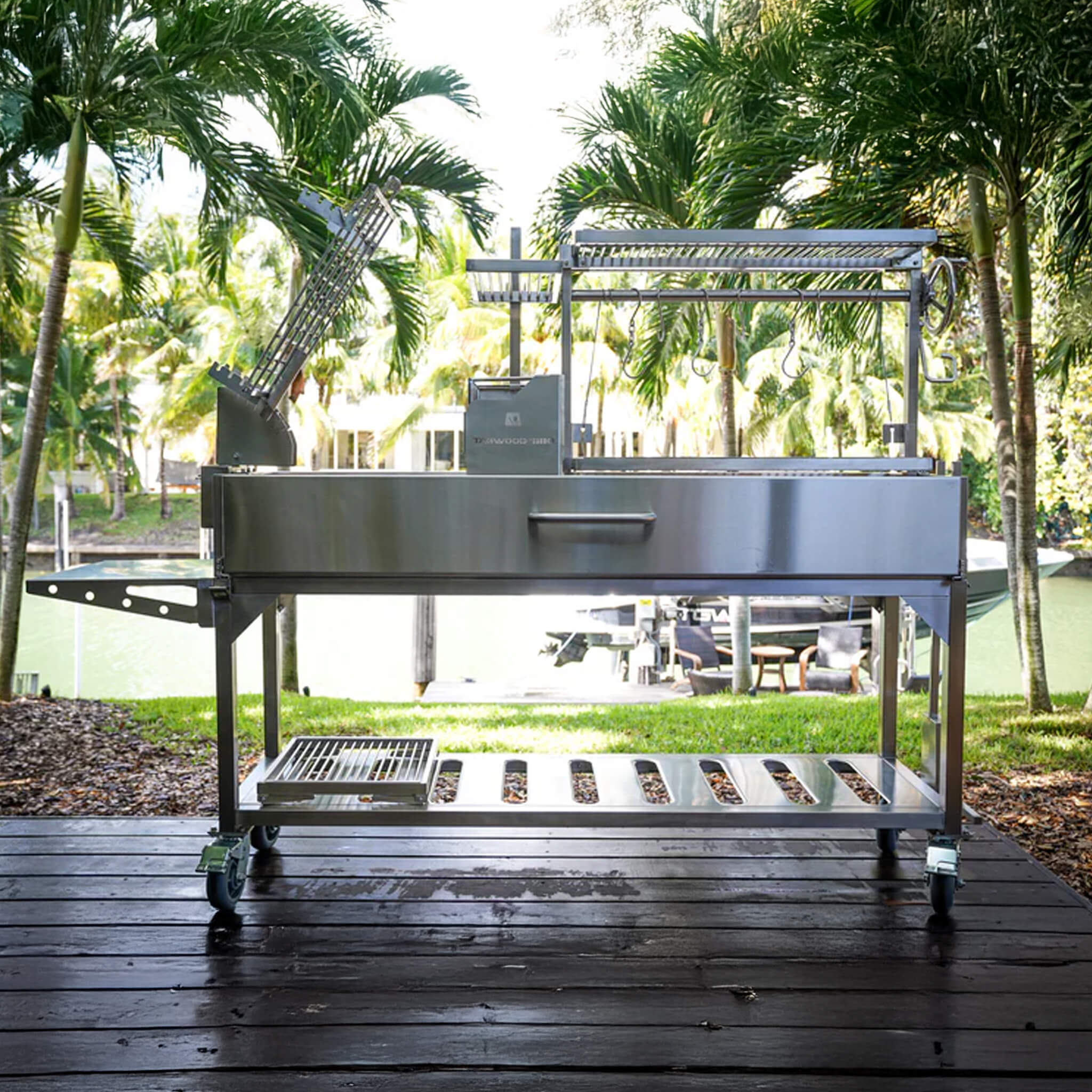 Tagwood BBQ Argentine Santa Maria Wood Fire & Charcoal Gaucho Grill [BBQ06SS]
