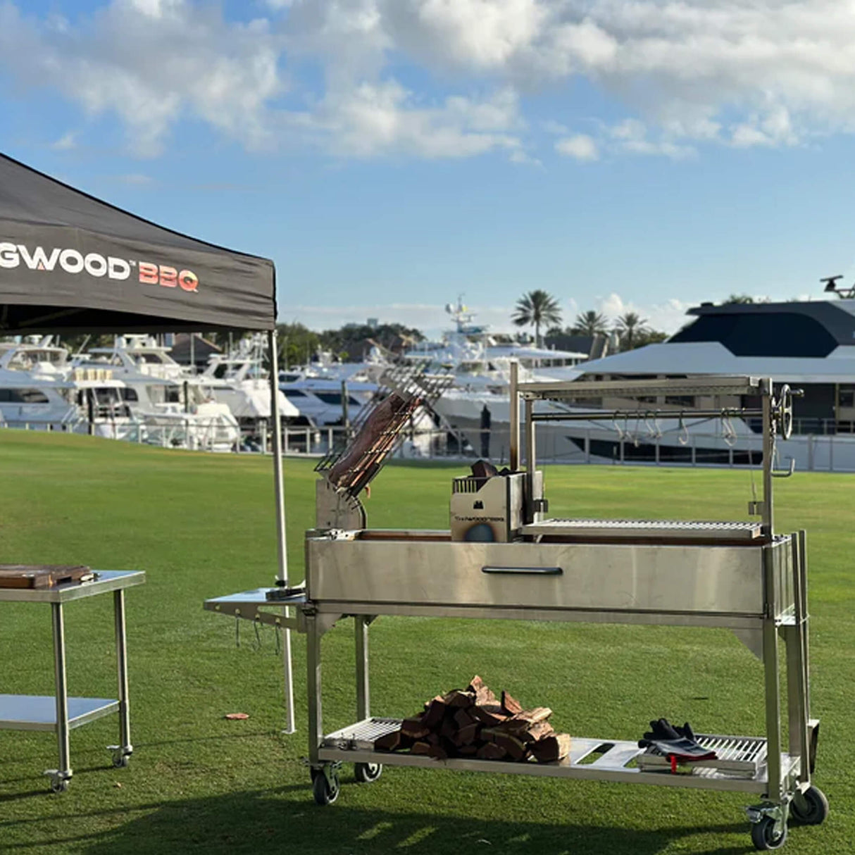 Tagwood BBQ Argentine Santa Maria Wood Fire & Charcoal Gaucho Grill [BBQ06SS]