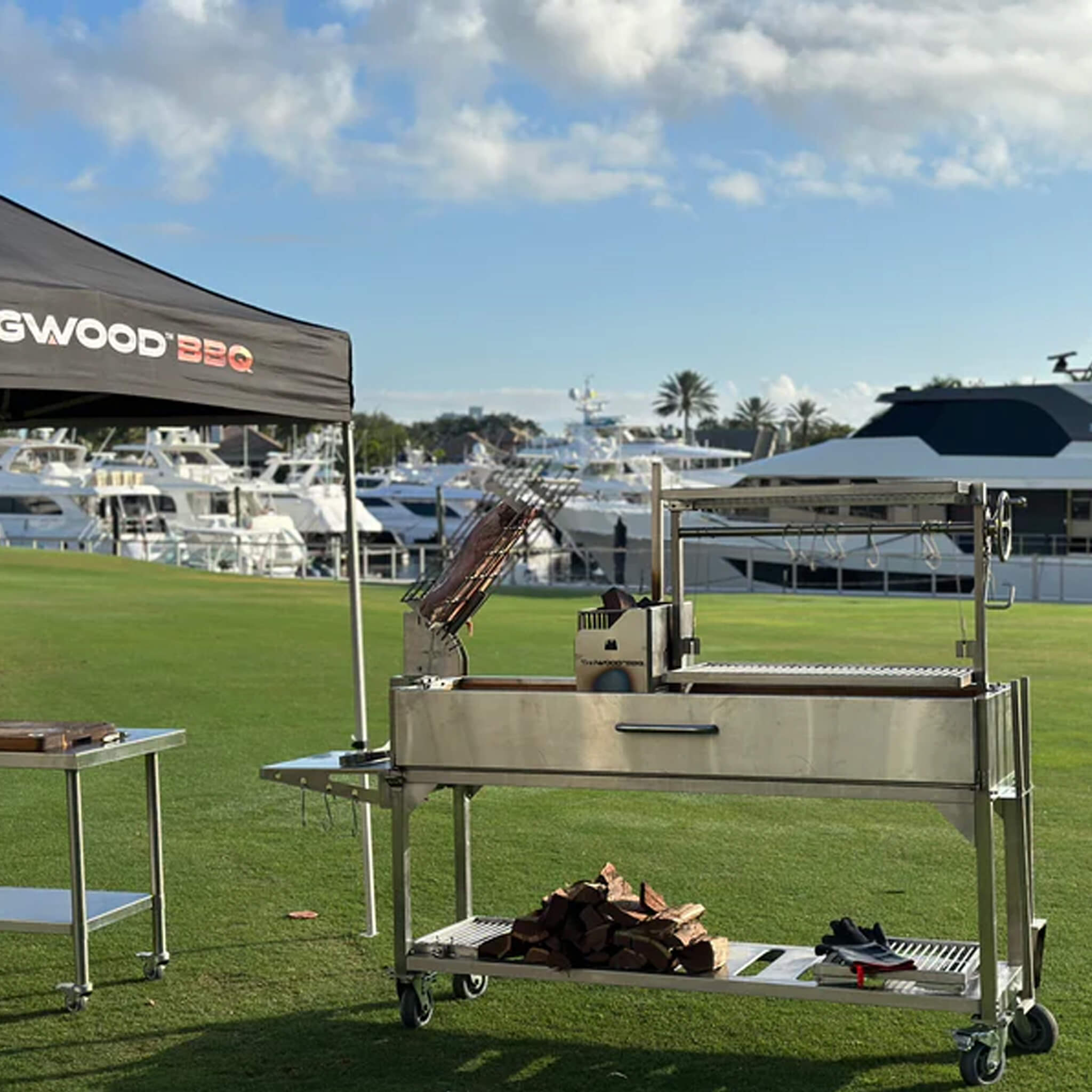 Tagwood BBQ Argentine Santa Maria Wood Fire & Charcoal Gaucho Grill [BBQ06SS]