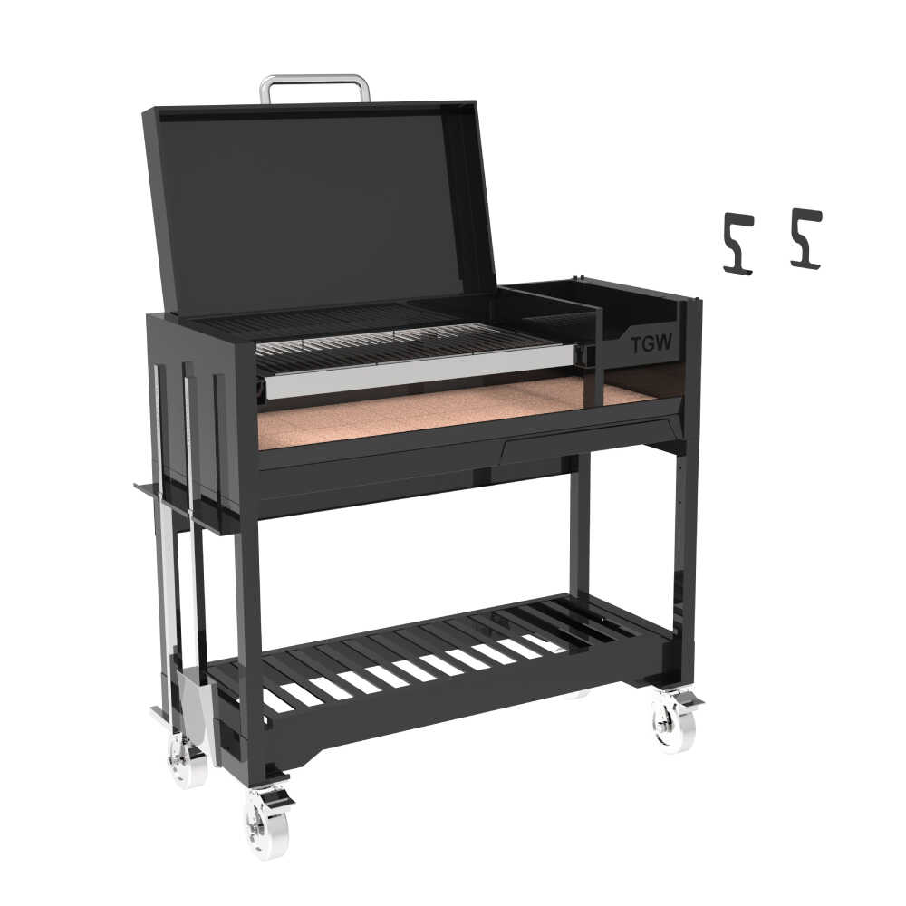 Tagwood BBQ Argentine Wood Fire & Charcoal Gaucho Grill [BBQ18SI]