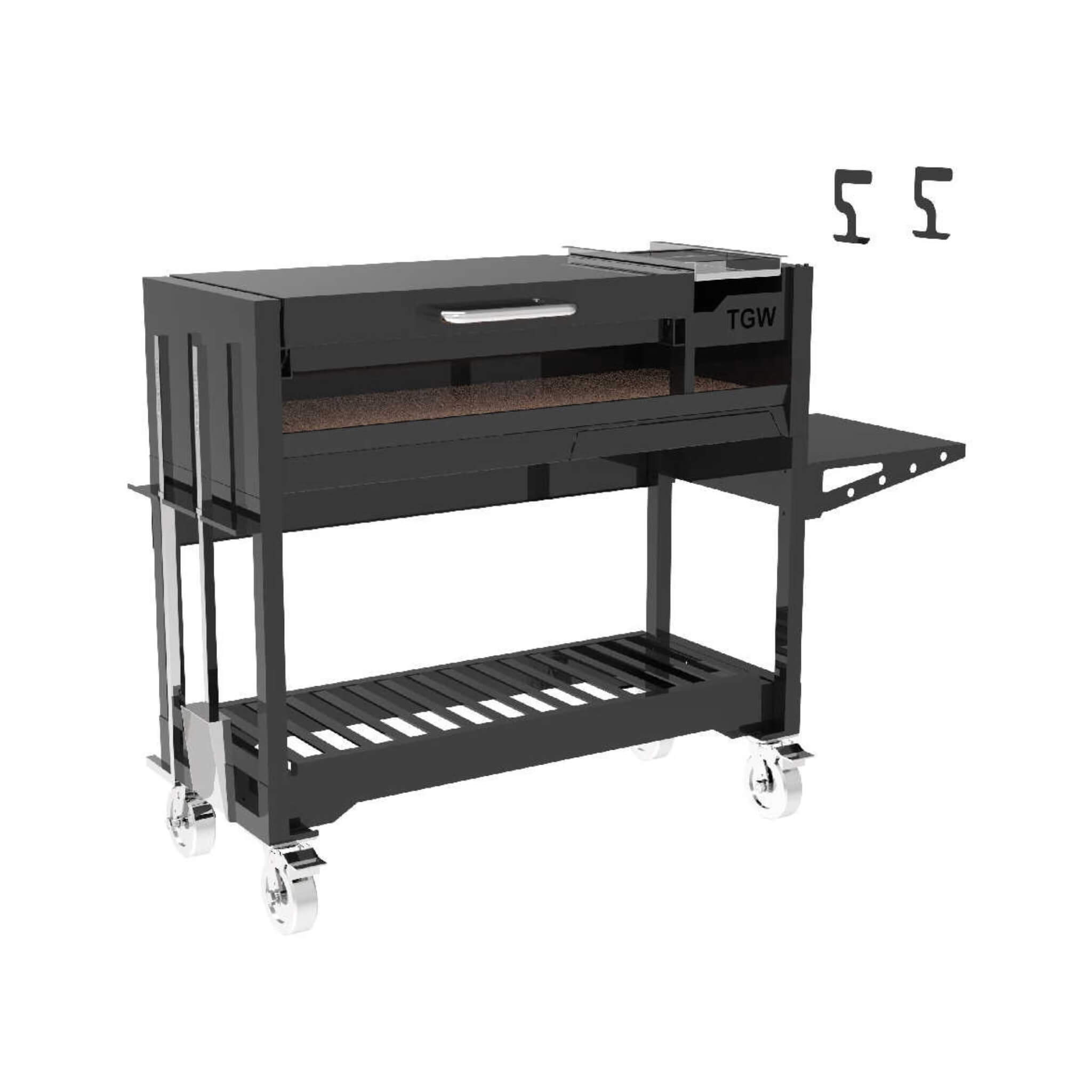 Tagwood BBQ Argentine Wood Fire & Charcoal Gaucho Grill [BBQ18SI]