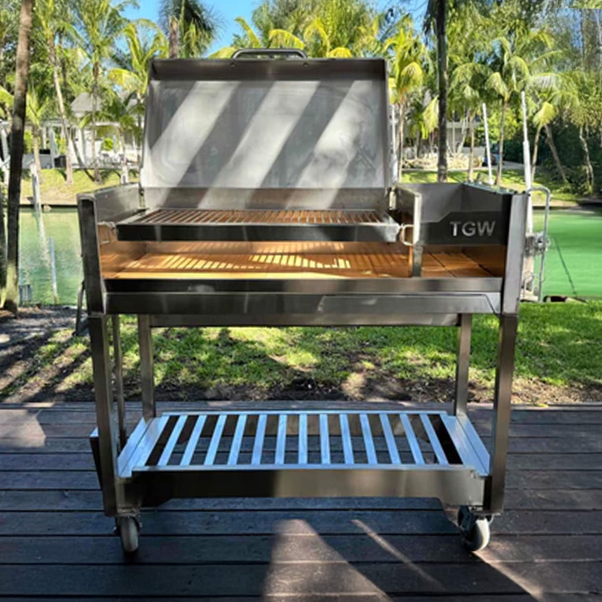 Tagwood BBQ Argentine Wood Fire & Charcoal Gaucho Grill [BBQ18SS]