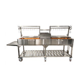 Tagwood BBQ Argentine Santa Maria Wood Fire & Charcoal Gaucho Grill [BBQ24SS]