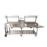 Tagwood BBQ Argentine Santa Maria Wood Fire & Charcoal Gaucho Grill [BBQ24SS]