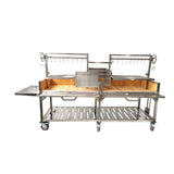 Tagwood BBQ Argentine Santa Maria Wood Fire & Charcoal Gaucho Grill [BBQ24SS]