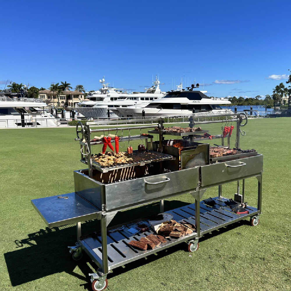 Tagwood BBQ Argentine Santa Maria Wood Fire & Charcoal Gaucho Grill [BBQ24SS]