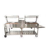 Tagwood BBQ Argentine Santa Maria Wood Fire & Charcoal Gaucho Grill [BBQ24SS]