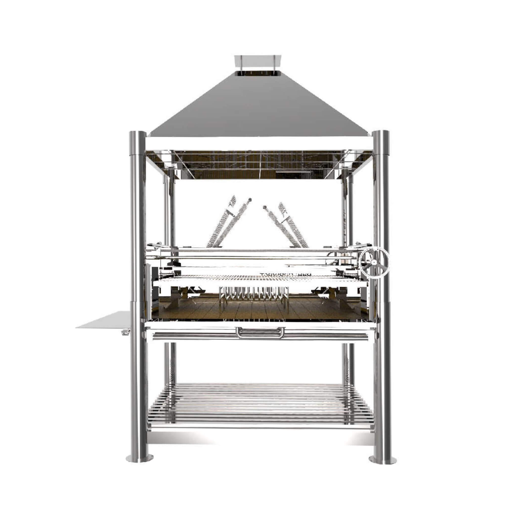 Tagwood BBQ XL Argentine Santa Maria Wood Fire & Charcoal Grill [BBQ22SS]