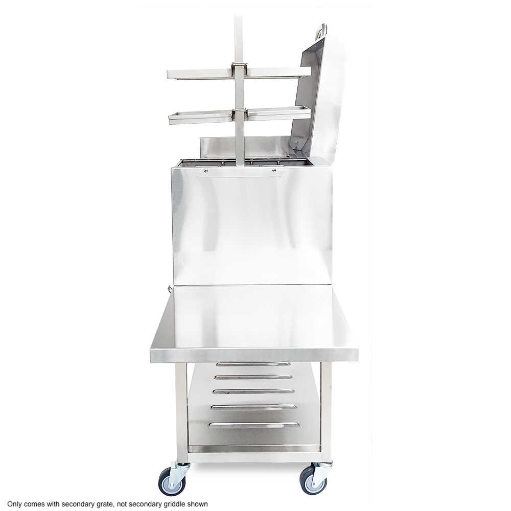Tagwood BBQ Argentine Santa Maria Wood Fire & Charcoal Gaucho Grill With Top Lid [BBQ01SS]