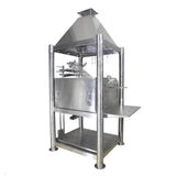 Tagwood BBQ (THE BEAST) Argentine Santa Maria Stainless Steel Wood Fire & Charcoal Gaucho Grill, 61" [BBQ02SS]