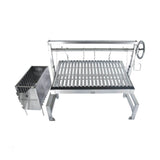 Tagwood BBQ Argentine Santa Maria Wood Fire & Charcoal Grill, 40" [BBQ09SS]