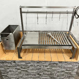 Tagwood BBQ Argentine Santa Maria Wood Fire & Charcoal Grill, 40" [BBQ09SS]