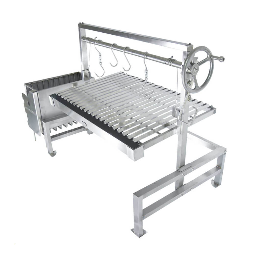 Tagwood BBQ Argentine Santa Maria Wood Fire & Charcoal Grill, 40" [BBQ09SS]