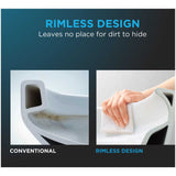 [MS436124CEMFGN#01] TOTO Aquia IV Cube Dual Flush Universal Height Toilet With Soft Close Bidet Seat (SAK57519)