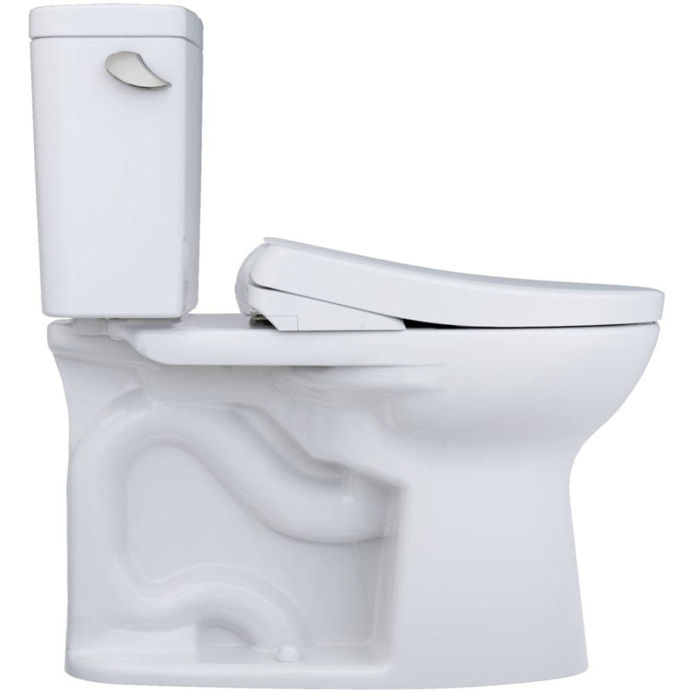 [MW7764726CSFG#01] TOTO Drake 1.6 GPF Elongated Chair Height Toilet With Washlet S7 Heated Bidet Seat And Night Light (SAK56817)