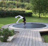 ACON Air 12ft Round Trampoline with Safety Net and Ladder, GEN 2.0