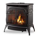 Vermont Castings Stardance Direct Vent Gas Stove with IntelliFire Ignition - SDDVT-IFT-CB