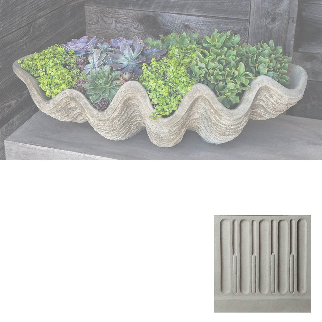 Campania South Seas Shell Planter, Large - W-106