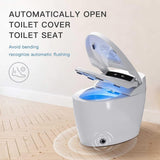 Premium Automatic Single-Piece Home Smart Toilet With Bidet, Foot Sensor And Heated Seat (96152473)