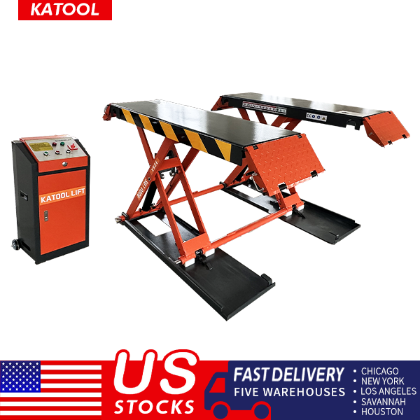 Katool KT-X90E 8000 lbs Electric Mid Rise Scissor Lift
