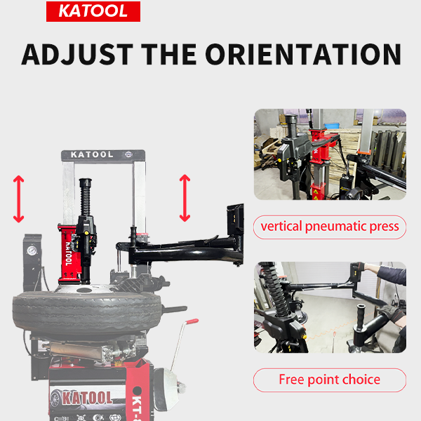 Katool KT-T855 Vertical Tire Press Changer Wheel Changer Machine