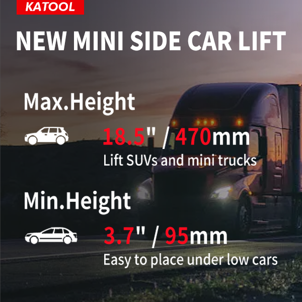 Katool KT-M3000 Mini Side Car Lift For Quick Tire Changing